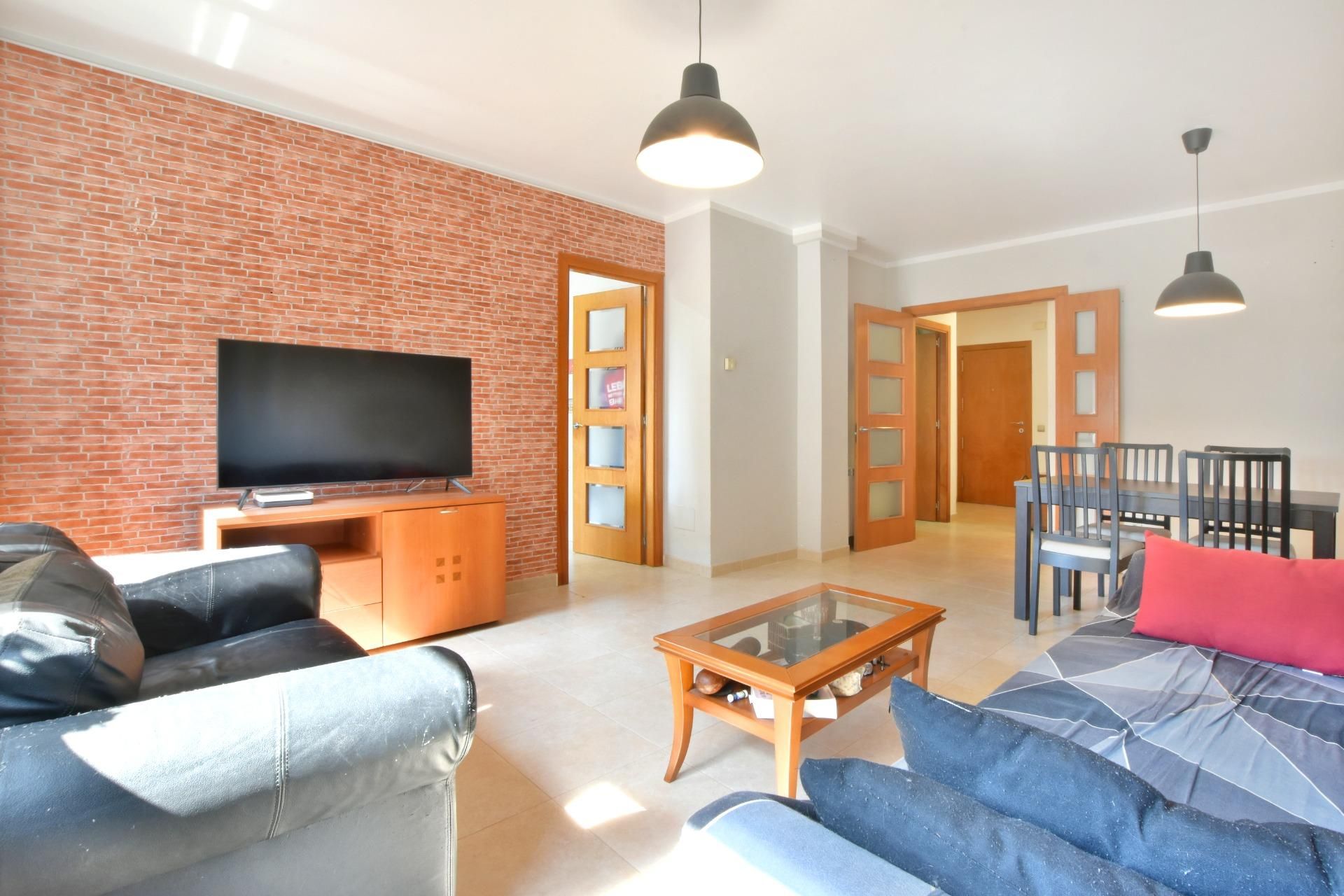 Living room of Flat for sale in Tordera  with Parquet flooring and Terrace