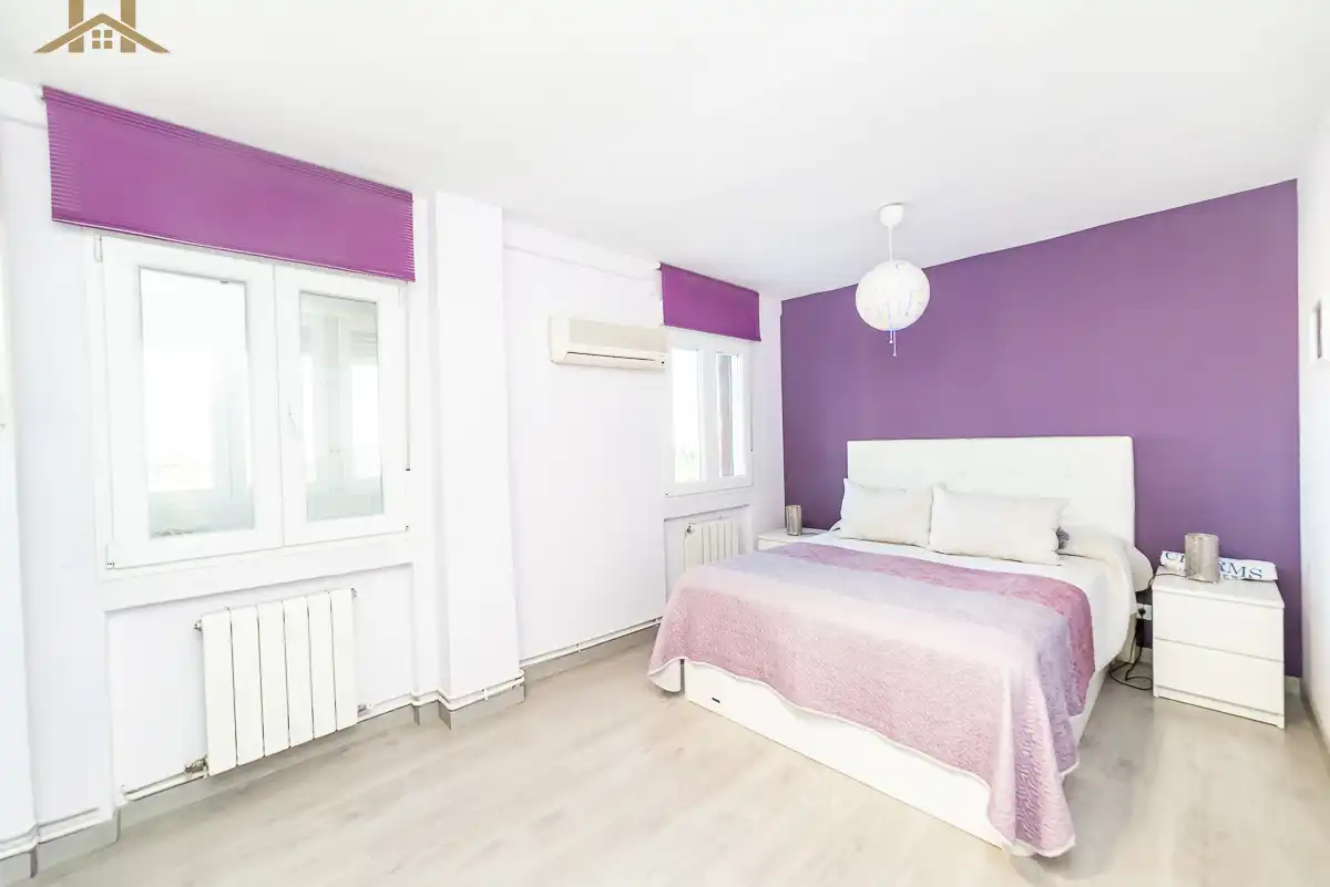 Bedroom of Flat for sale in Móstoles  with Air Conditioner, Heating and Terrace