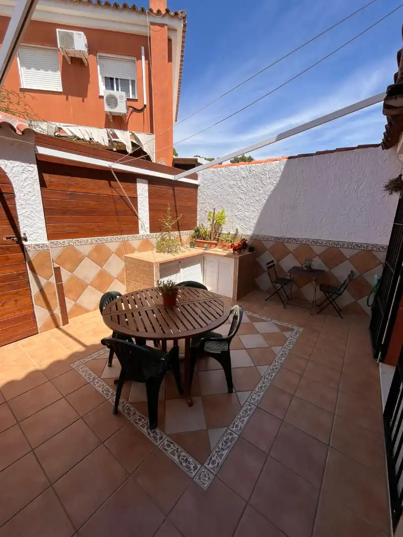 Terrace of Detached homes for sale in Puerto Real  with Air Conditioner, Private garden and Community pool