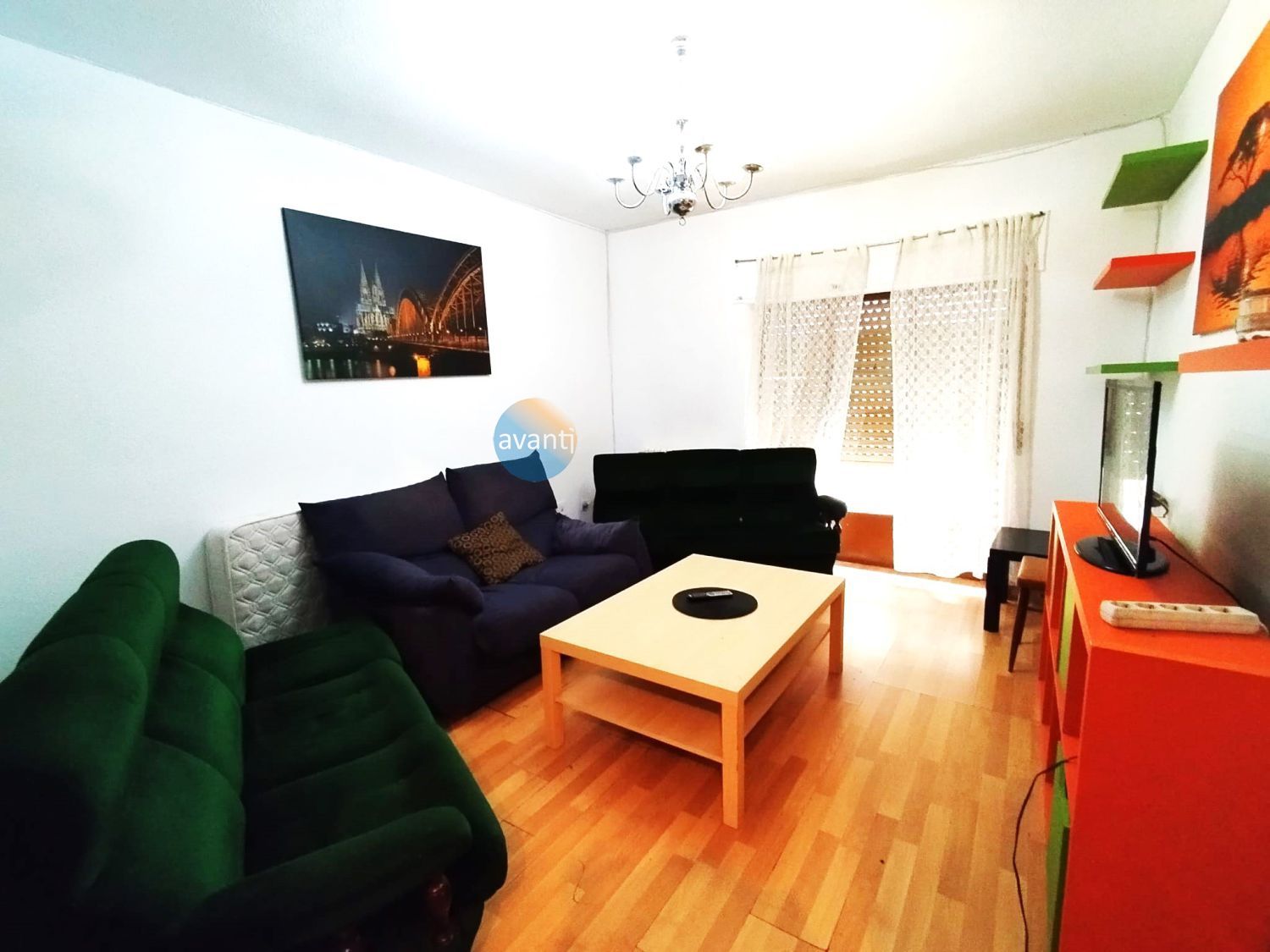 Living room of Flat for sale in Salamanca Capital  with Heating, Terrace and Balcony