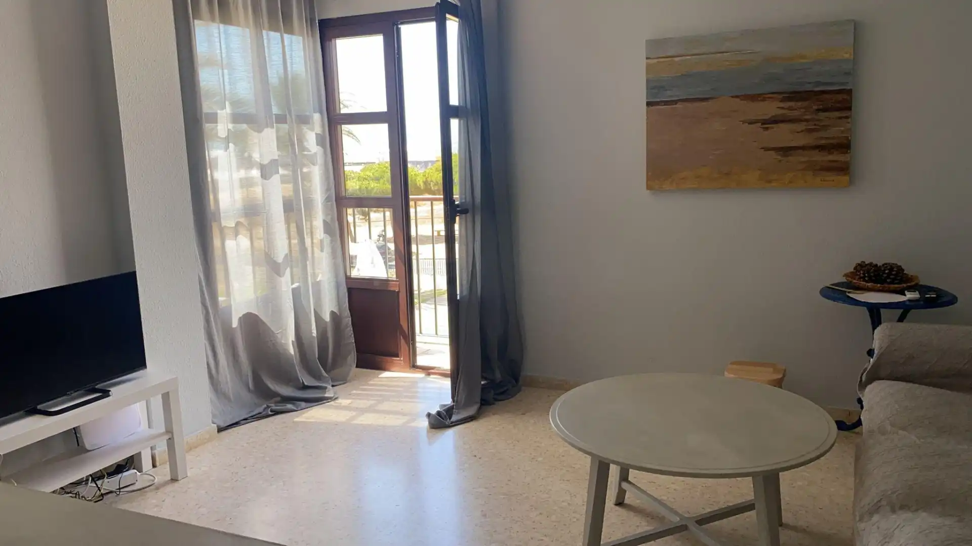 Schlafzimmer von Wohnung zur Miete in Sanlúcar de Barrameda mit Klimaanlage, Heizung und Möbliert
