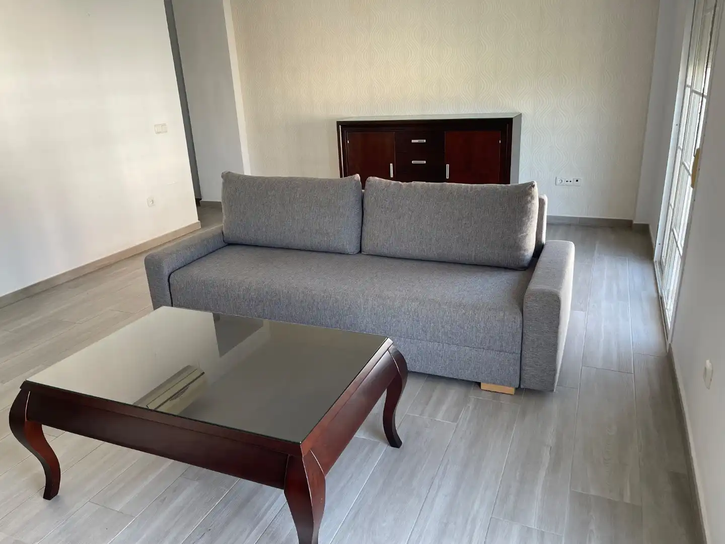 Living room of Flat for rent in Alhaurín El Grande  with Air Conditioner, Furnished and Washing machine