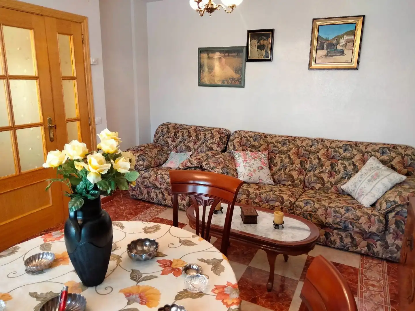 Sala de estar de Casa adosada en venta en Navacepedilla de Corneja con Calefacción y Trastero