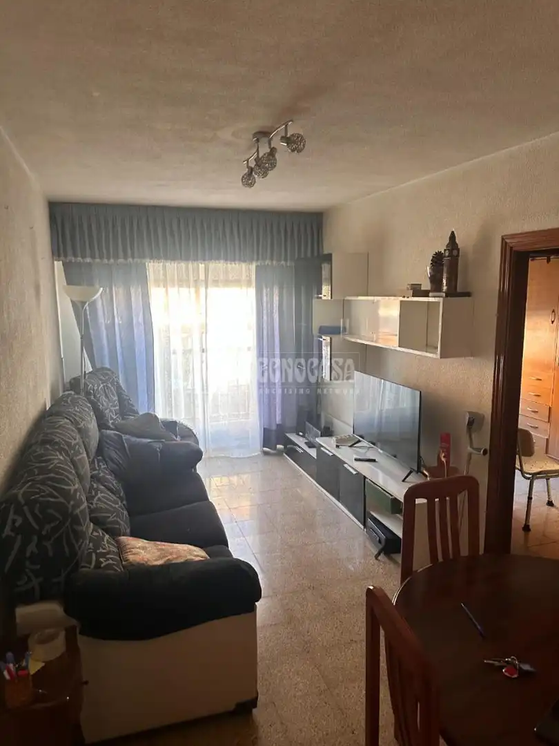 Living room of Flat for sale in Madrid  with Heating, Terrace and Balcony