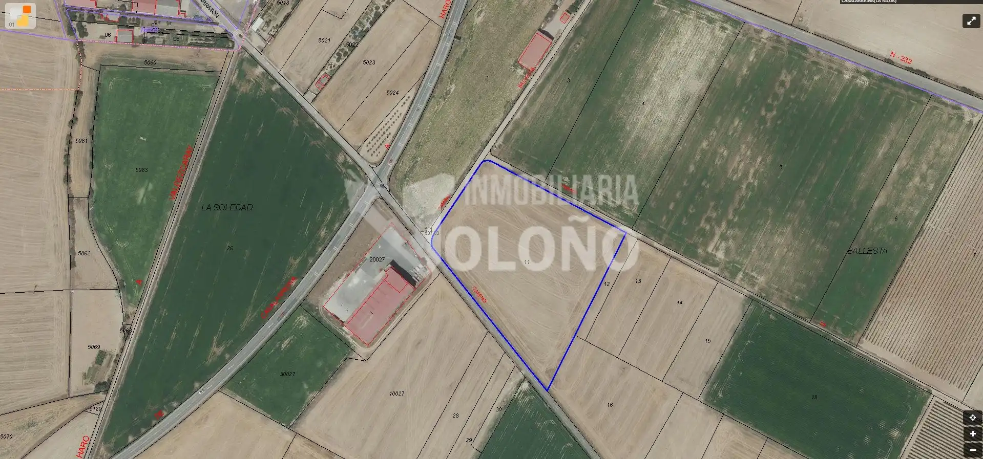 Lands and plots for sale in Camino el Crucero 14