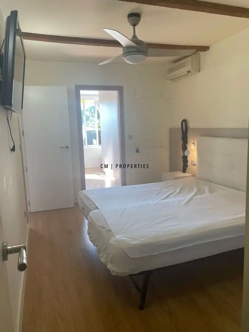 Bedroom of Flat for rent in Puçol  with Air Conditioner, Terrace and Swimming Pool