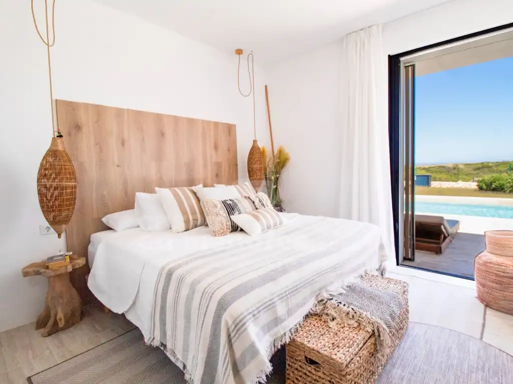 Bedroom of Houses for sale in Ciutadella de Menorca  with Air Conditioner, Private garden and Terrace