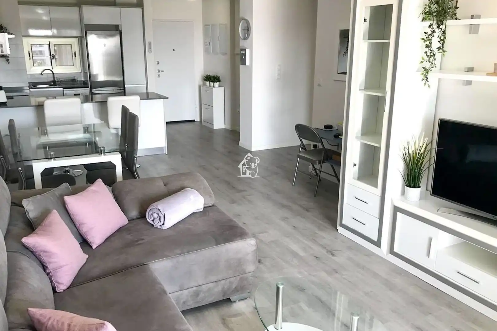 Sala de estar de Apartamento de alquiler en Orihuela con Aire acondicionado, Terraza y Piscina
