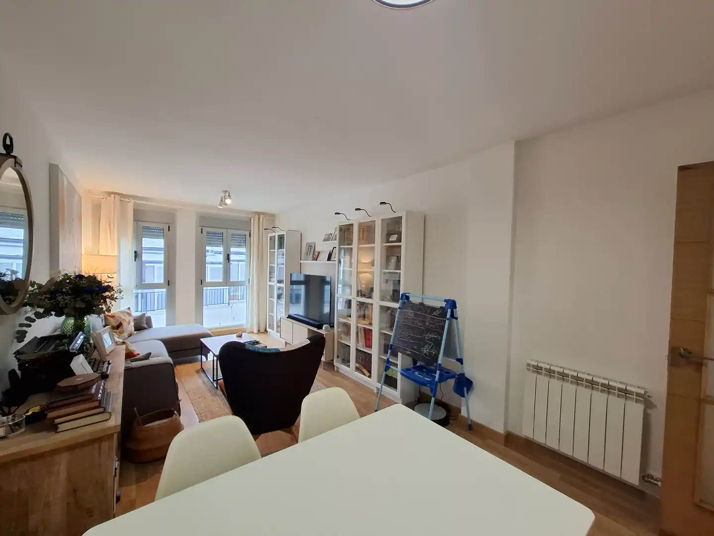 Living room of Flat for sale in Viveiro  with Heating, Storage room and Furnished