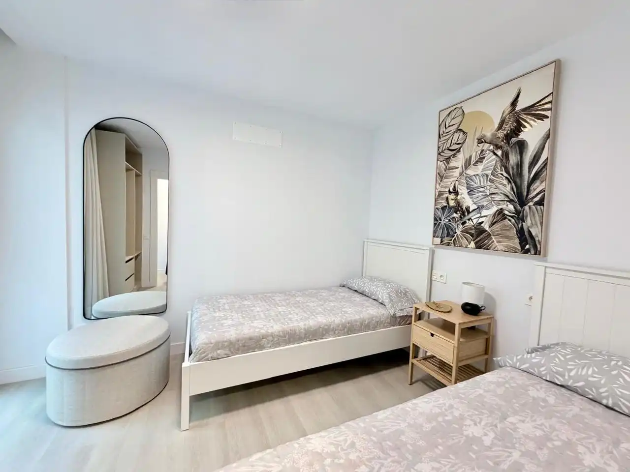 Bedroom of Flat for rent in Mogán  with Air Conditioner, Terrace and Furnished