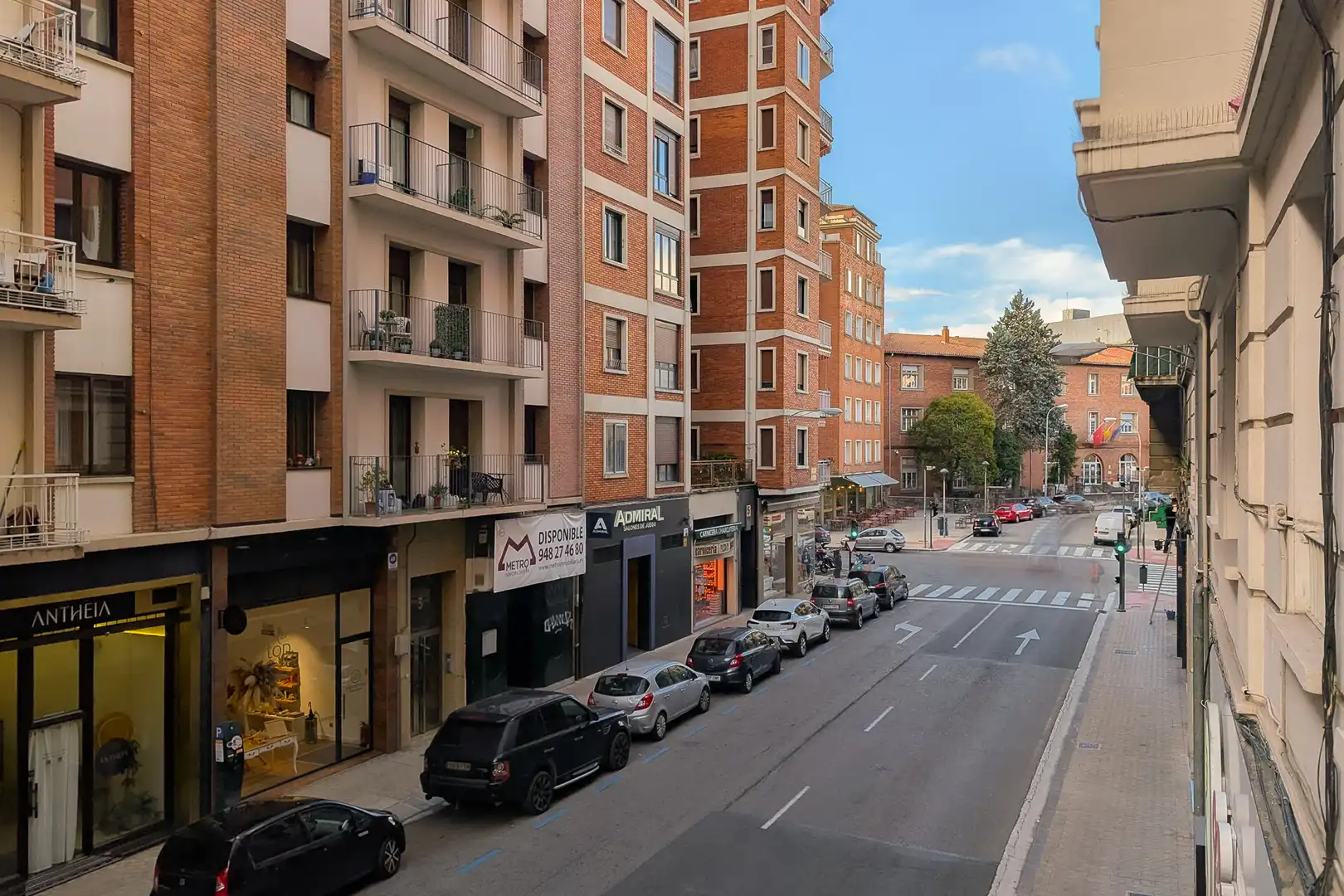 Vista exterior de Piso en venta en  Pamplona / Iruña con Calefacción y Balcón