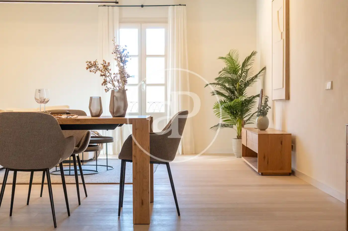 Esszimmer von Wohnung zum Verkauf in  Palma de Mallorca mit Klimaanlage, Heizung und Terrasse