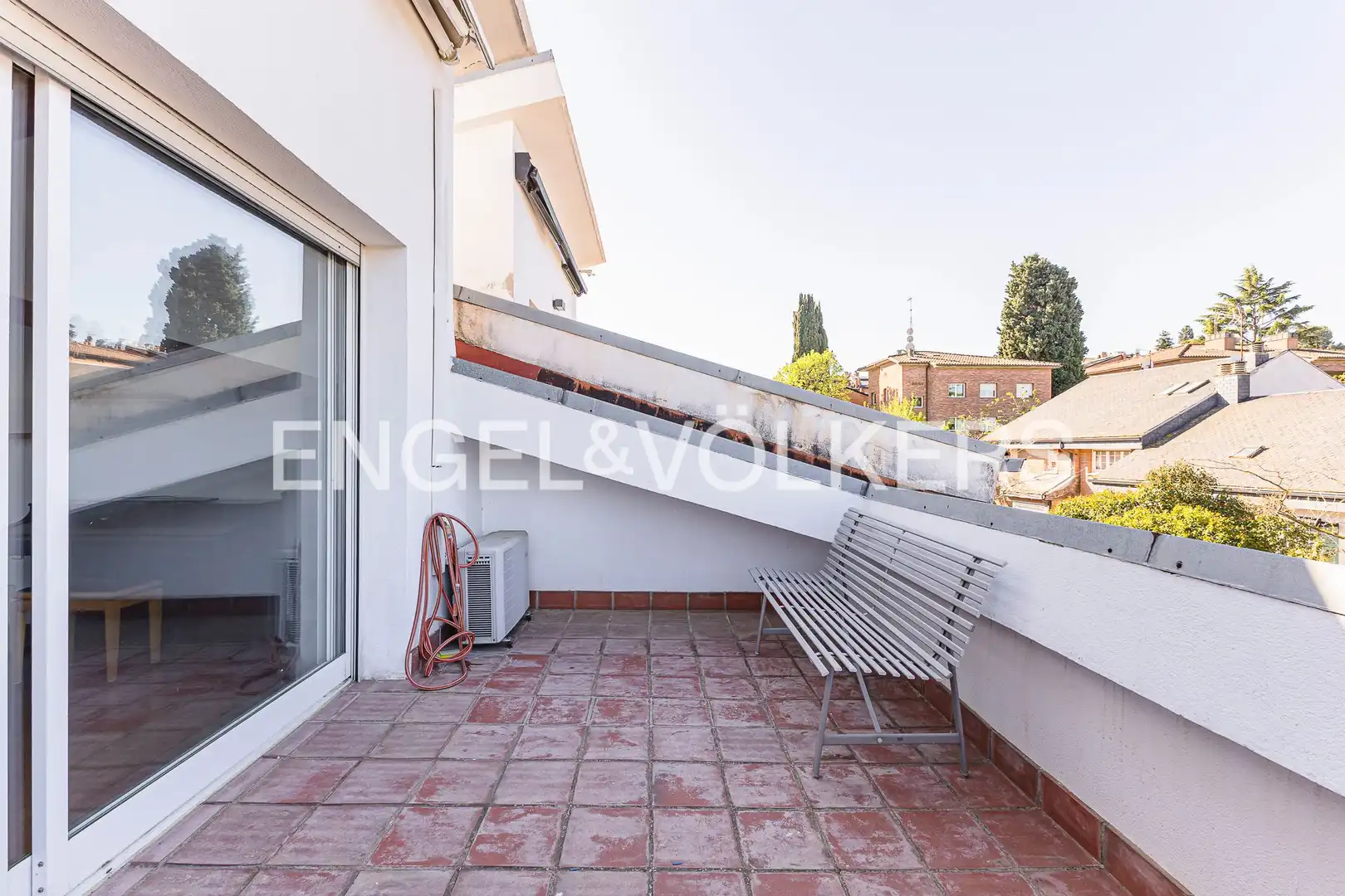 Terrace of Detached homes for sale in Sant Cugat del Vallès  with Air Conditioner, Heating and Private garden