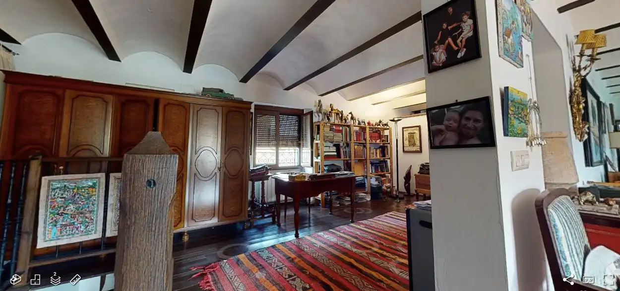 Living room of Houses for sale in Piedrabuena  with Air Conditioner, Private garden and Storage room