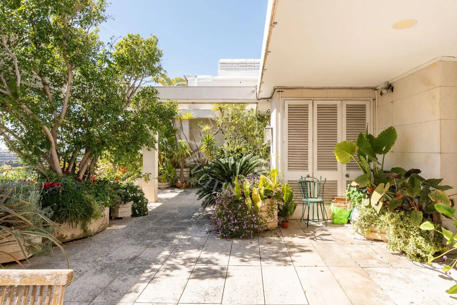 Terrasse von Dachboden zum Verkauf in Barcelona mit Terrasse, Abstellraum und Schwimmbad