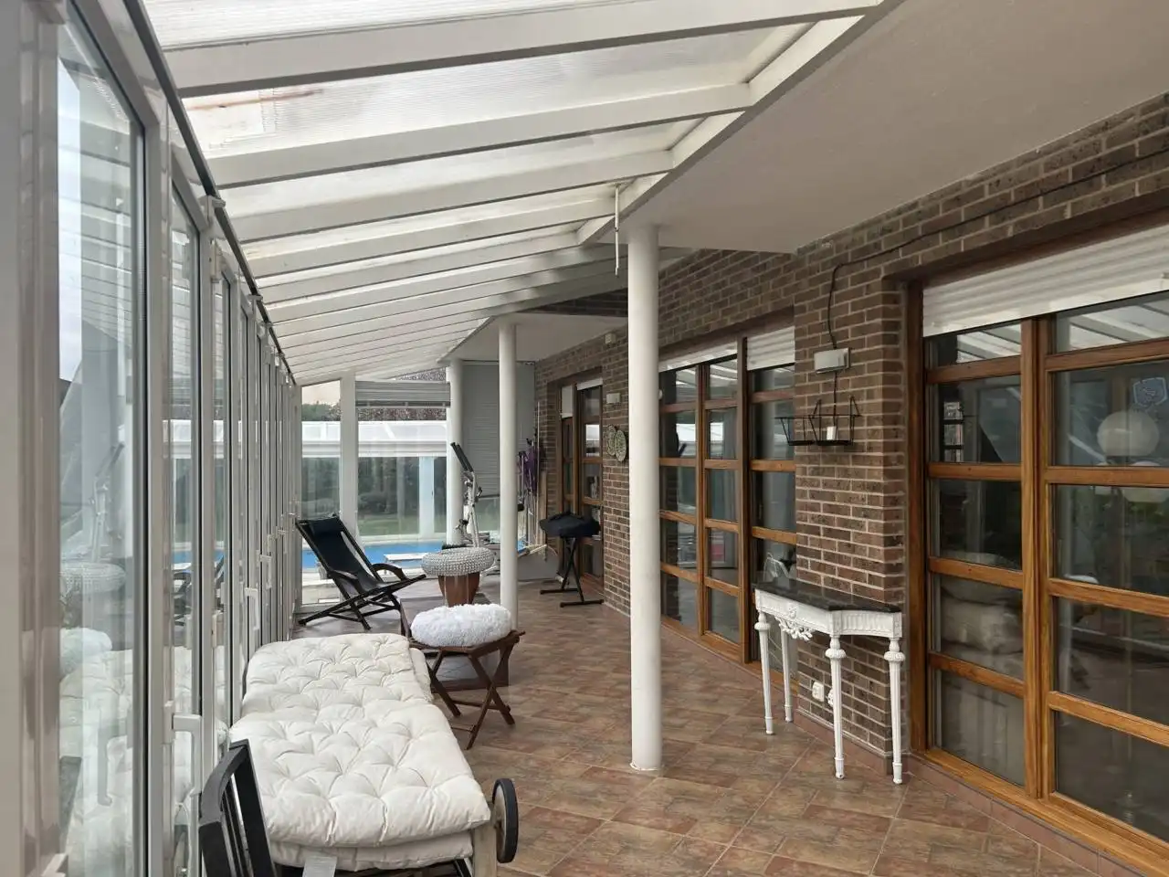 Terraza de Casa o chalet en venta en Castrillo del Val con Calefacción, Jardín privado y Terraza