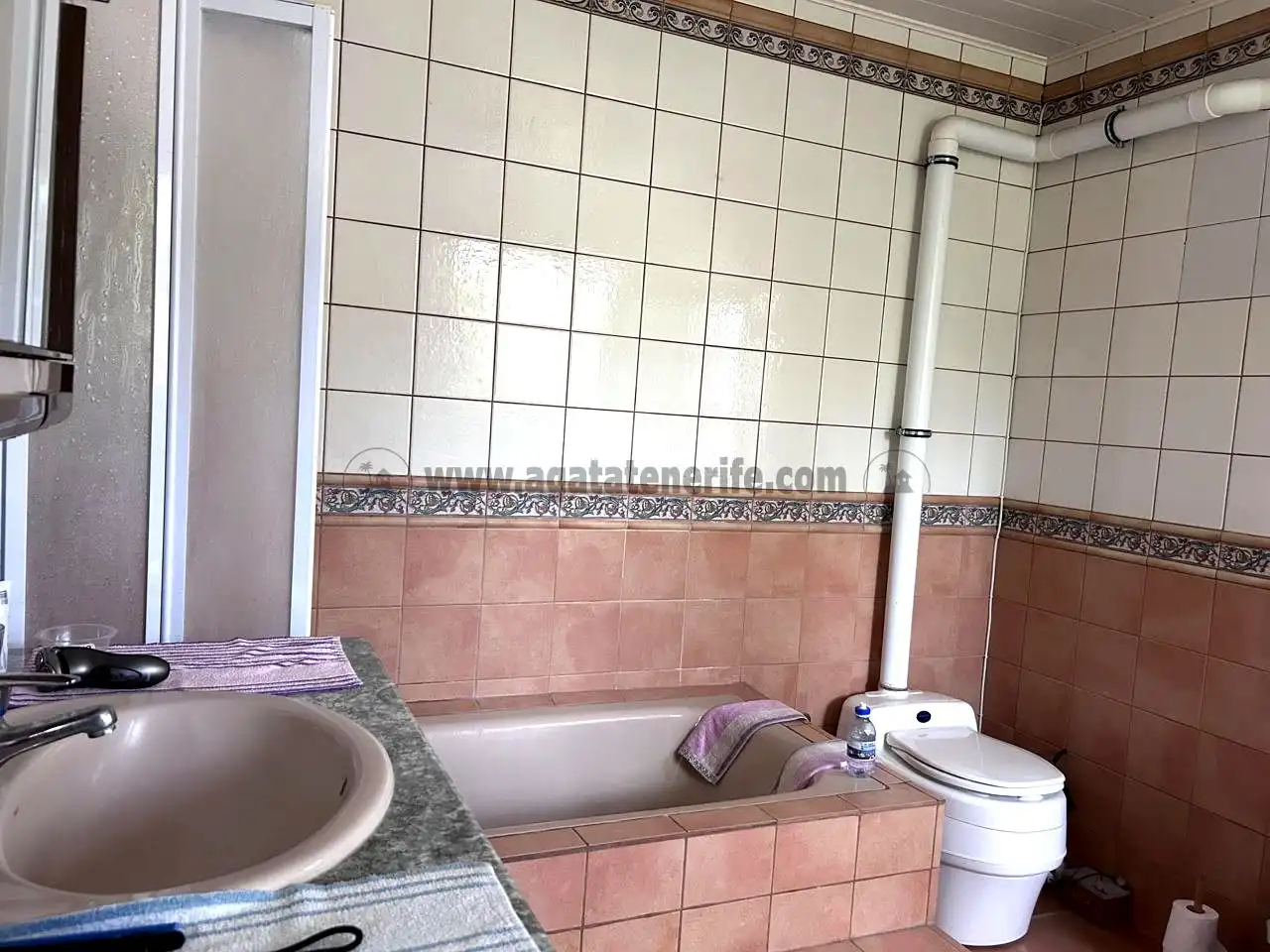 Baño de Finca rústica en venta en Vallehermoso con Aire acondicionado, Calefacción y Jardín privado