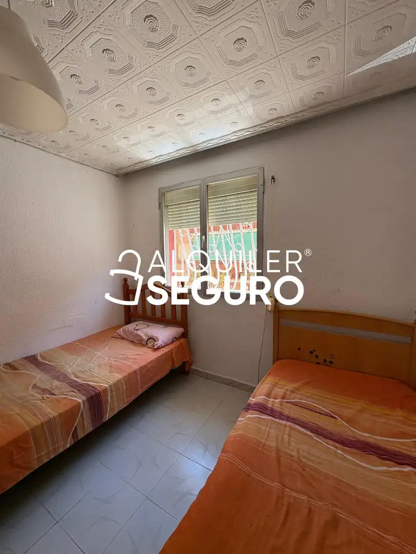 Bedroom of Flat for rent in Madrid  with Furnished