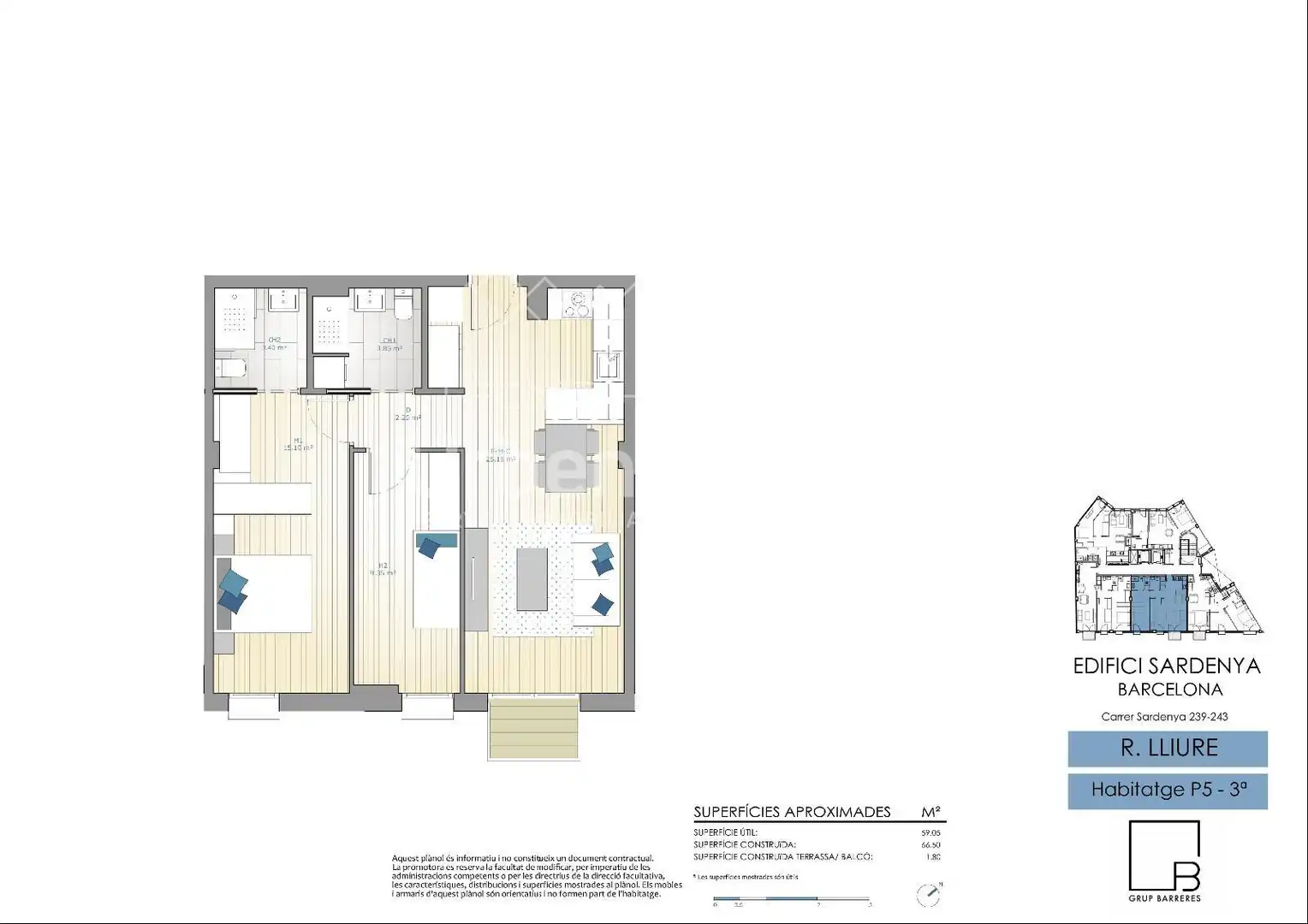 Piso con ascensor en venta en Eixample