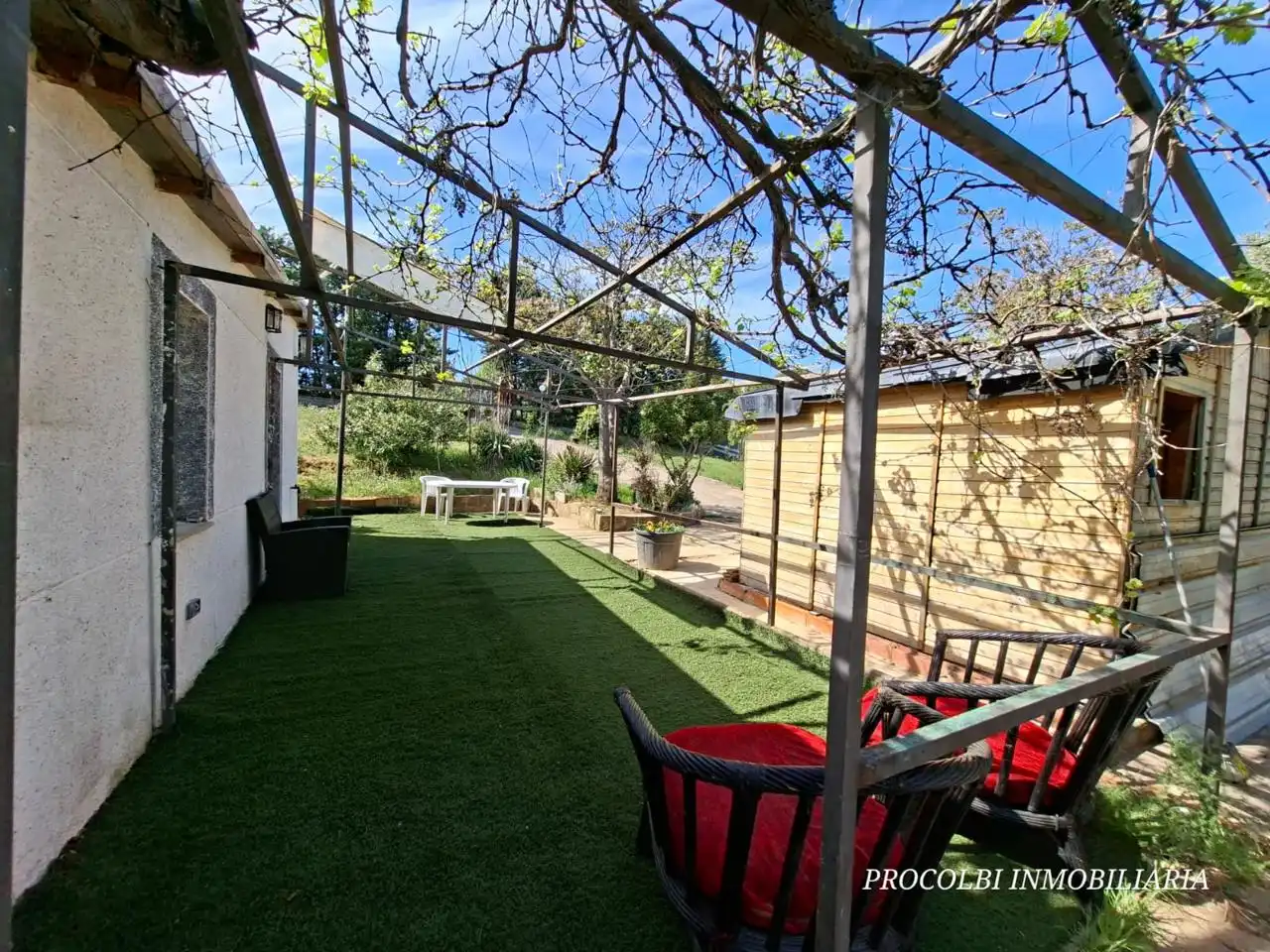 Terrassa de Casa o xalet en venda en Uceda amb Aire condicionat, Jardí privat i Terrassa