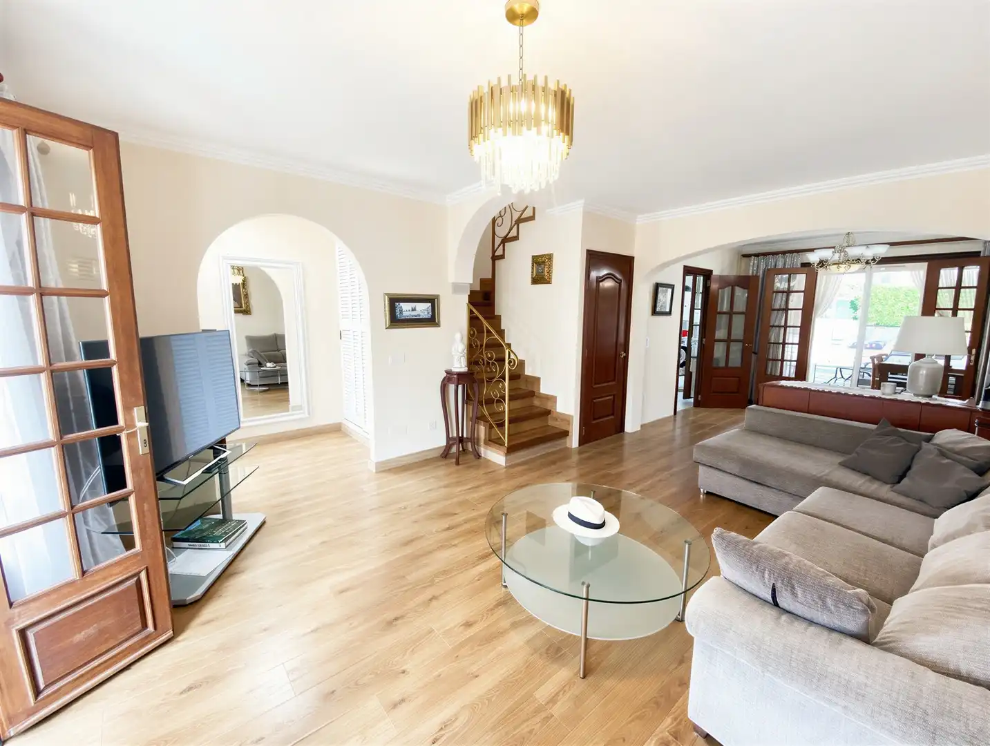 Sala d'estar de Casa o xalet en venda en Felanitx amb Aire condicionat, Calefacció i Terrassa