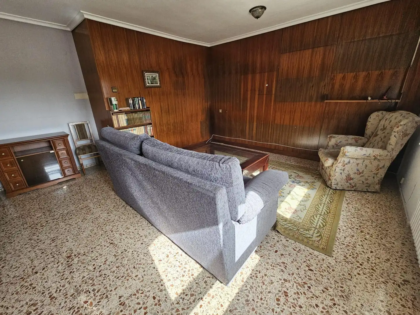 Living room of Flat for sale in Valencia  with Furnished and Balcony