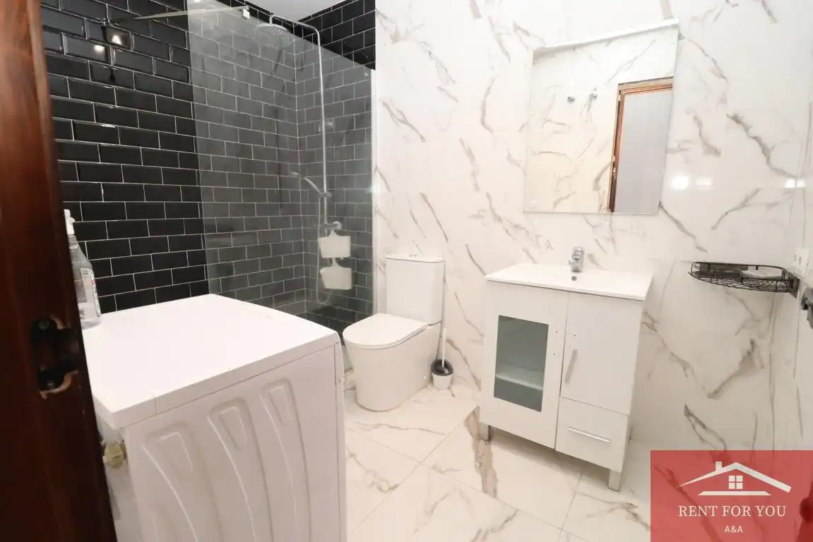 Badezimmer von Haus oder Chalet zur Miete in Coín mit Klimaanlage, Terrasse und Möbliert