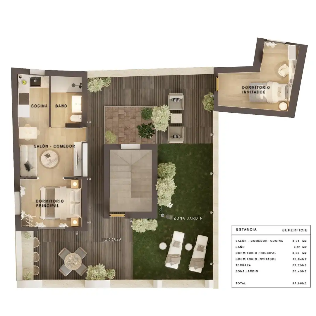 Piso con terraza en venta en Casco Antiguo, imagen 46