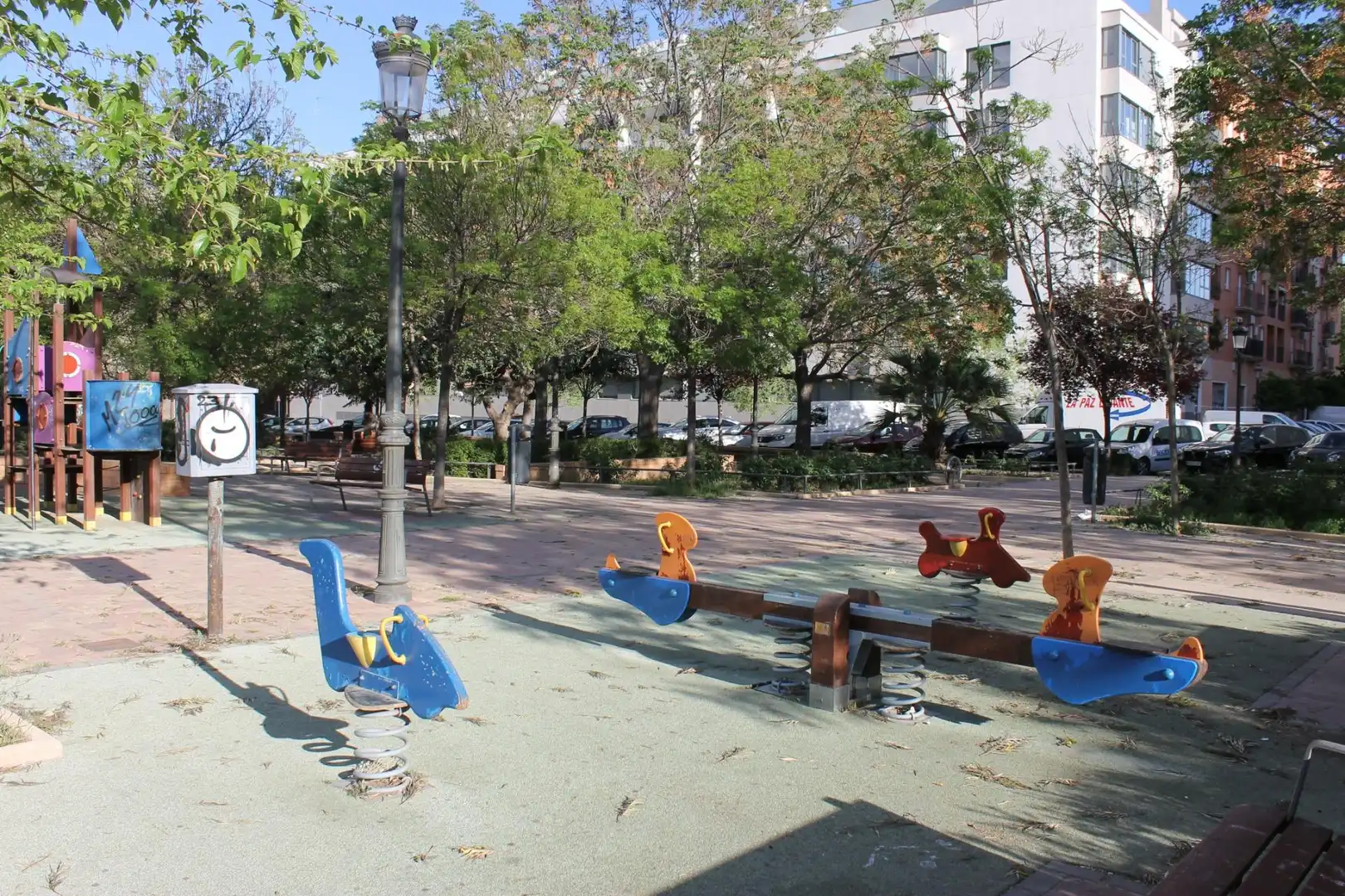 Vista exterior de Piso de alquiler en Valencia con Aire acondicionado, Calefacción y Parquet