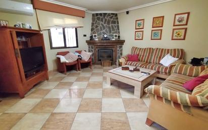 Living room of House or chalet for sale in San Vicente del Raspeig / Sant Vicent del Raspeig  with Air Conditioner, Terrace and Swimming Pool