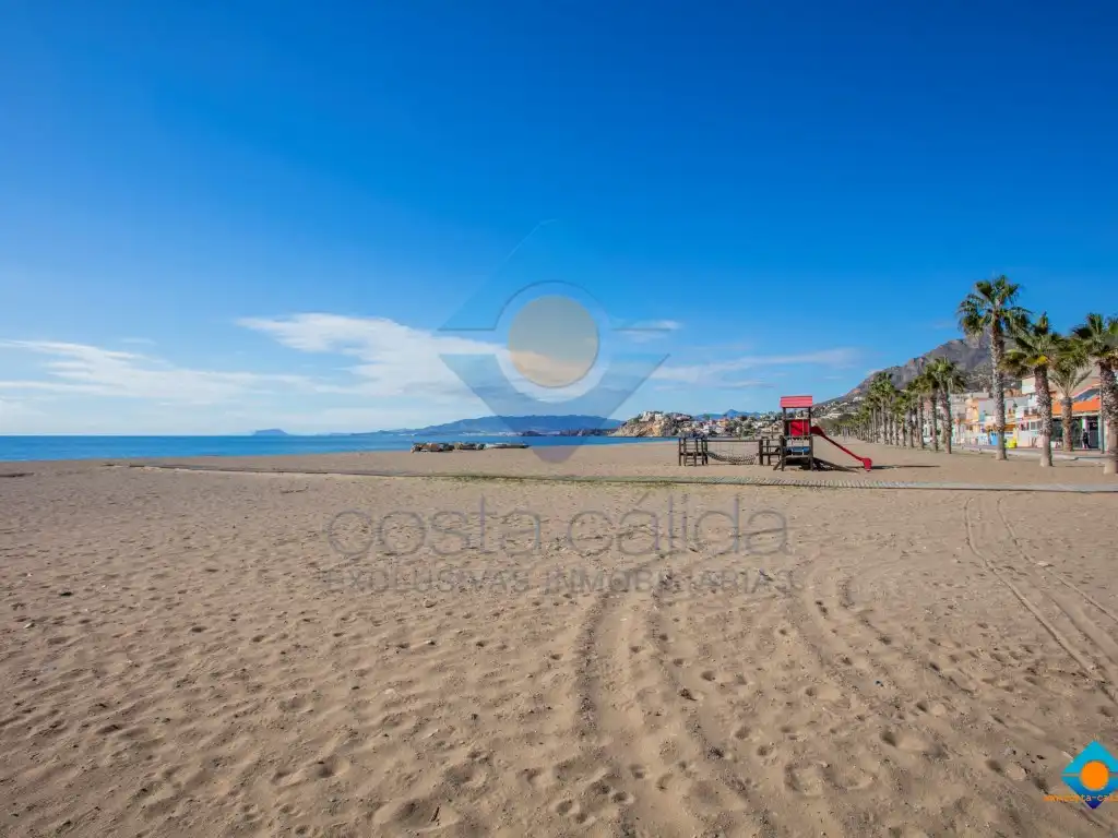 Exterior view of Flat for sale in Mazarrón  with Air Conditioner, Private garden and Terrace