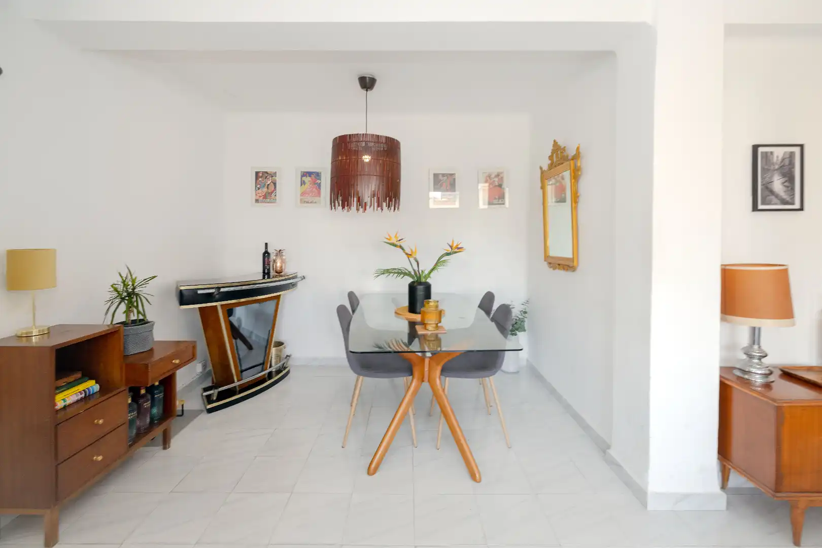Dining room of Flat for sale in Málaga  with Air Conditioner, Heating and Terrace