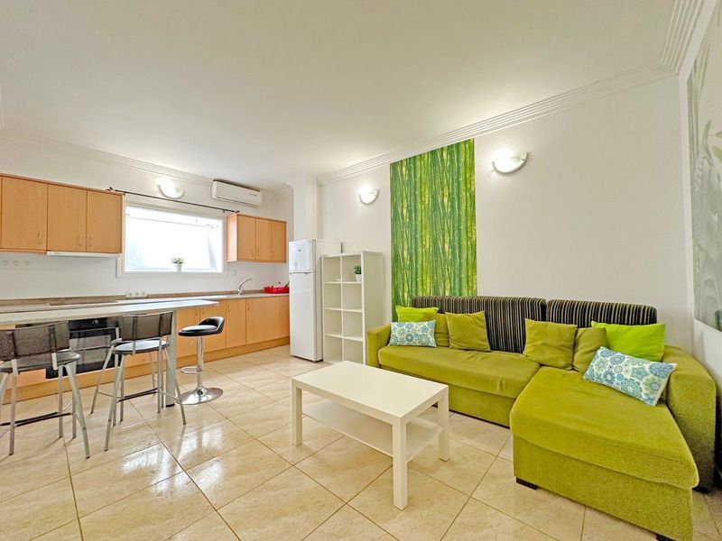 Sala de estar de Piso en venta en San Bartolomé de Tirajana con Aire acondicionado, Terraza y Amueblado