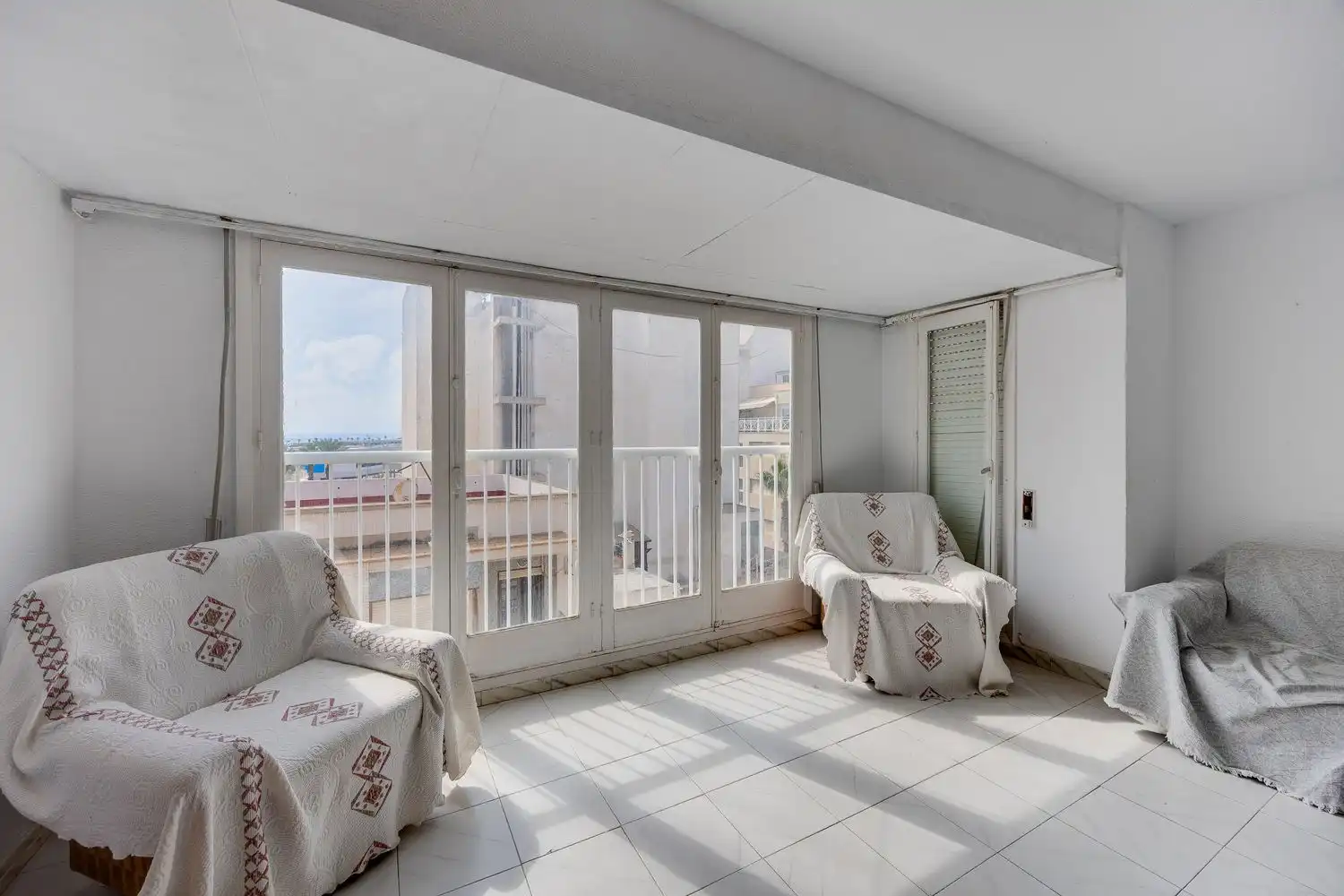 Balcony of Flat for sale in Centro