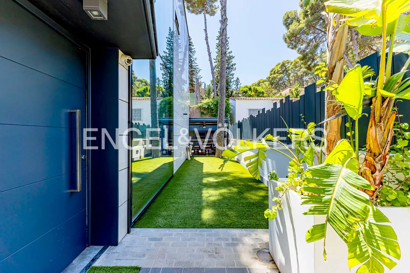 Exterior view of Houses for rent in Castelldefels  with Air Conditioner, Heating and Private garden