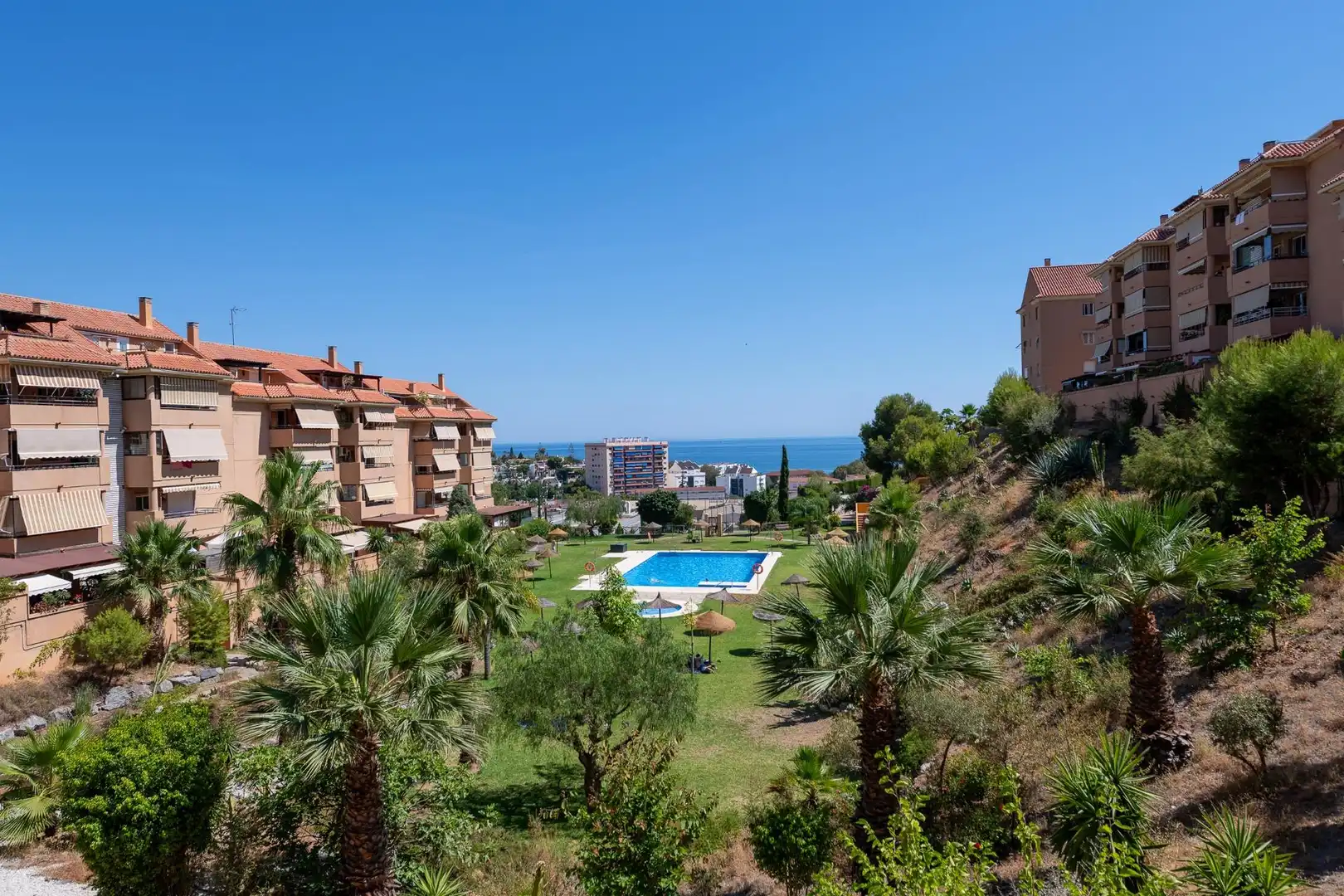 Jardín de Piso en venta en Málaga con Aire acondicionado, Terraza y Piscina comunitaria