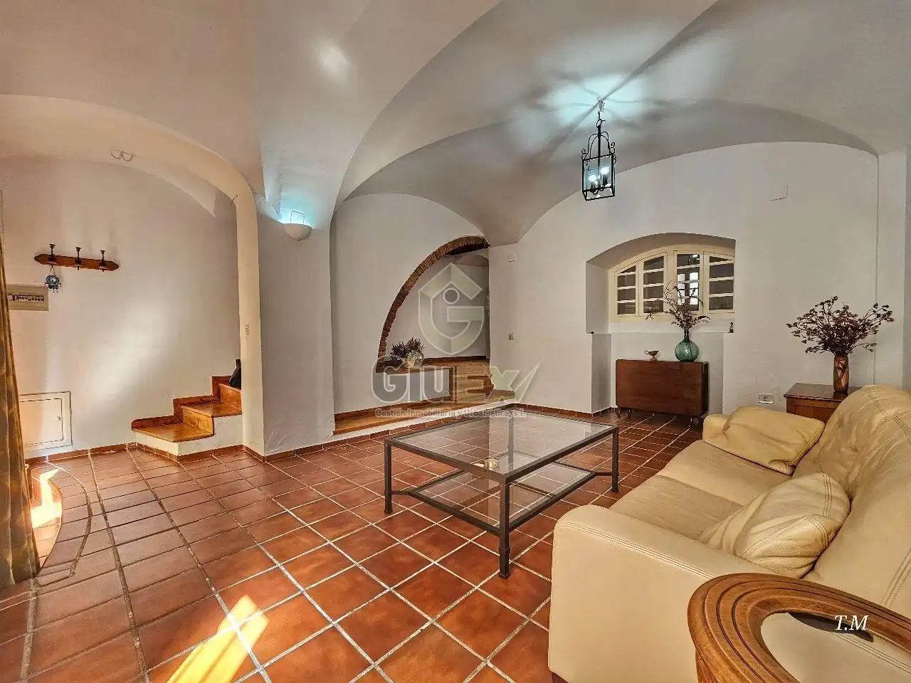 Sala de estar de Casa o chalet de alquiler en Cáceres con Calefacción, Terraza y Amueblado