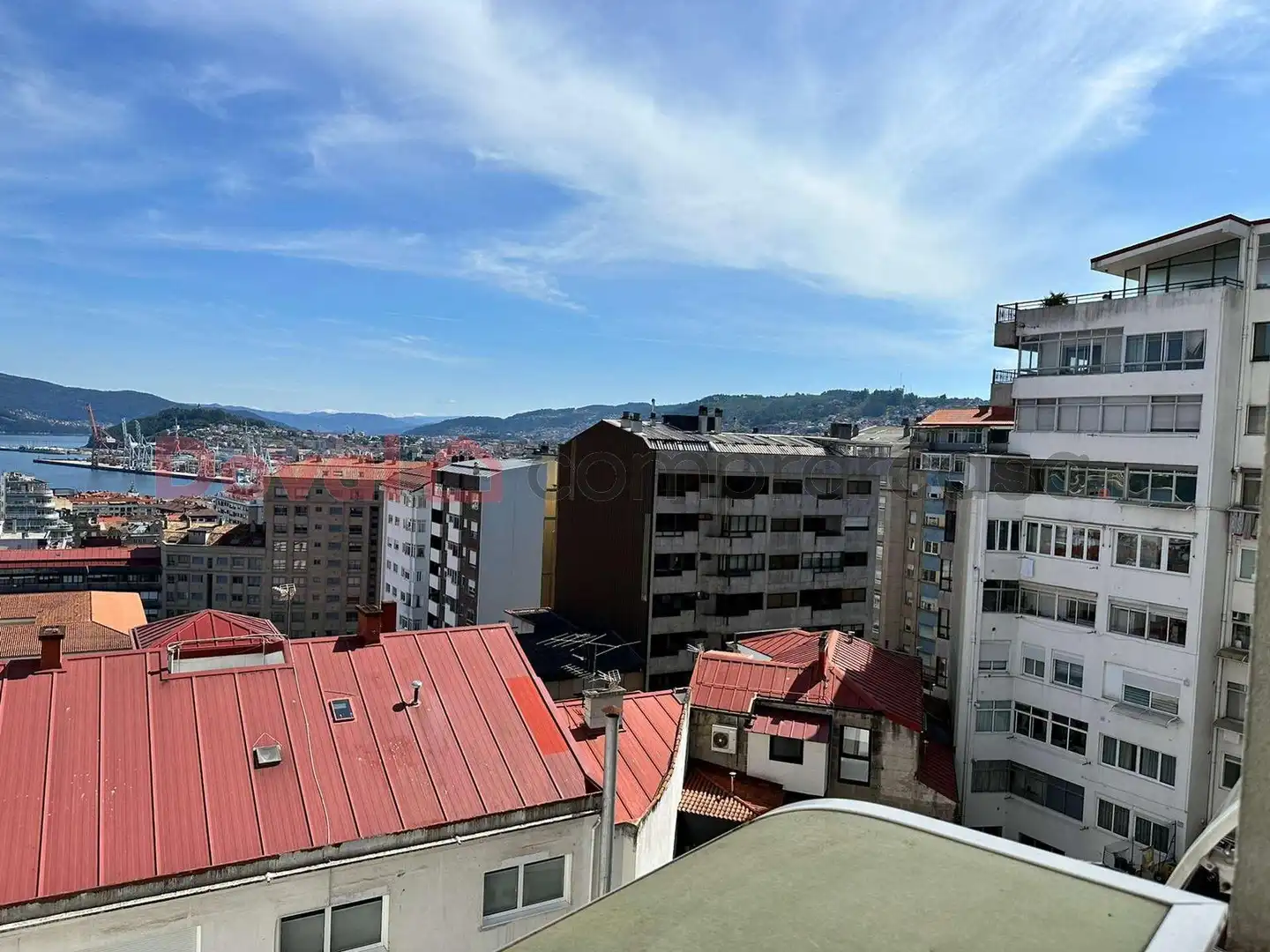 Exterior view of Flat for rent in Vigo   with Heating, Parquet flooring and Terrace