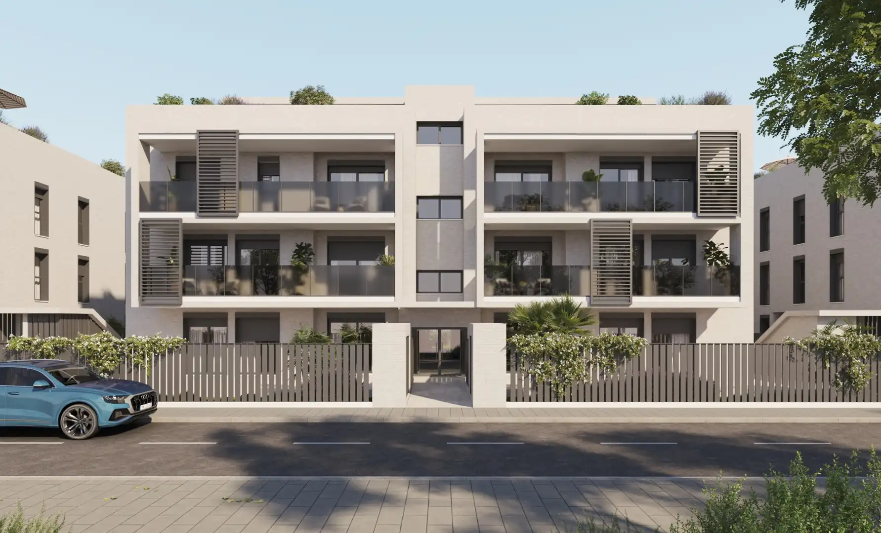 Neubau-Wohnung mit Terrasse zum Verkauf in Passeig del Pitort 9, imagen 2