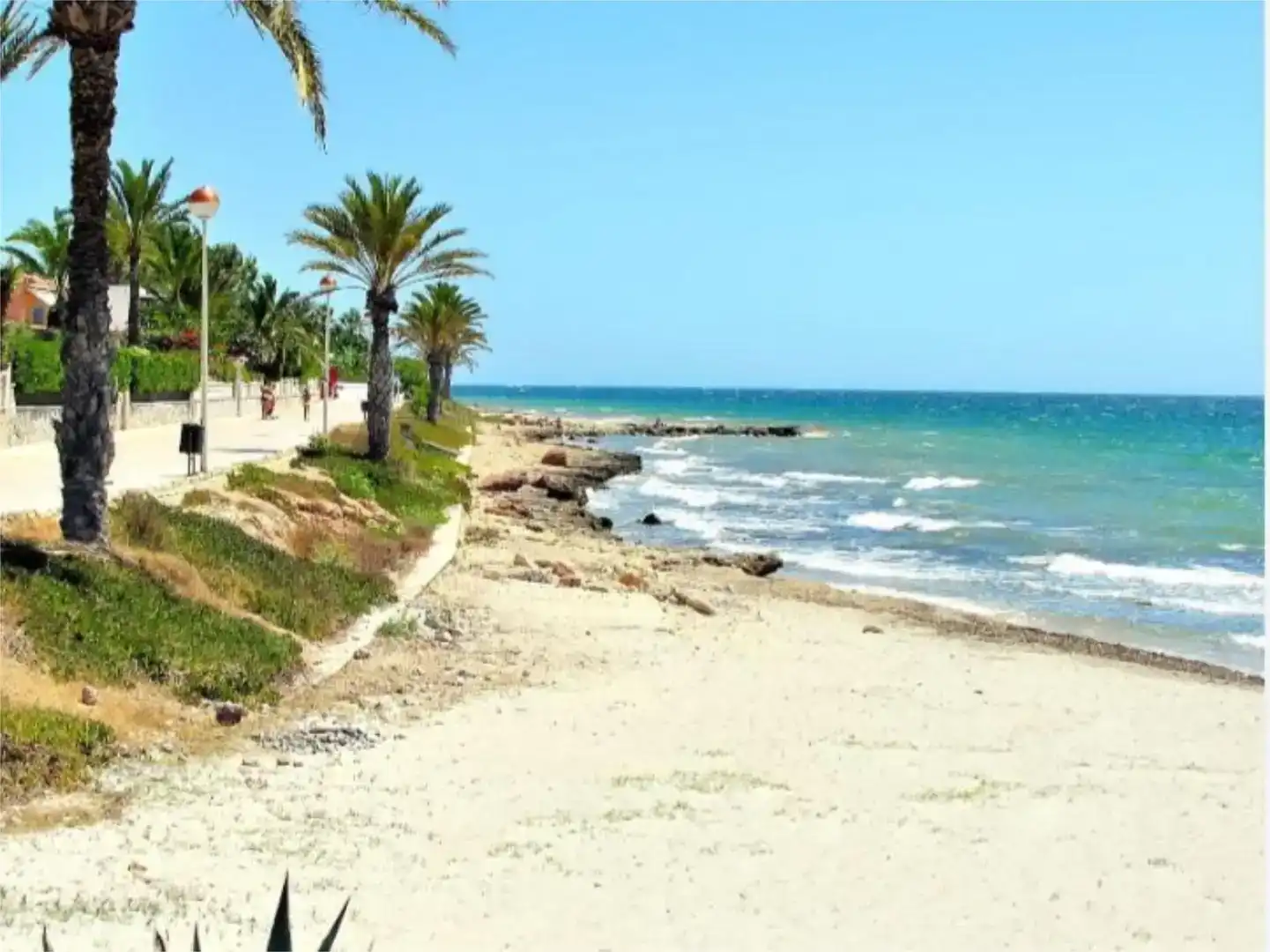 Vista exterior de Pis en venda en Santa Pola