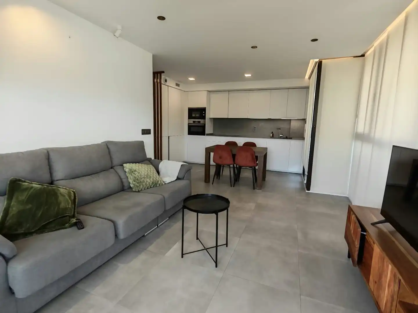 Living room of Flat for rent in Murcia  with Storage room, Swimming Pool and Furnished
