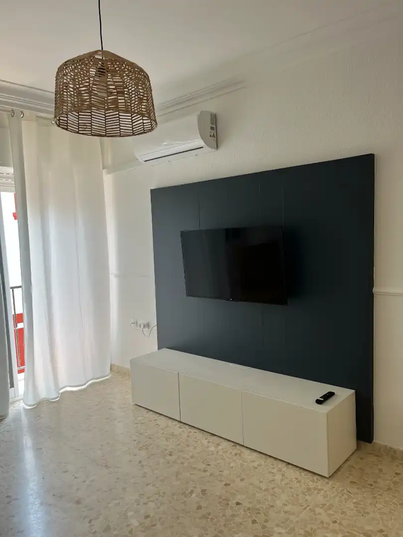 Sala de estar de Piso de alquiler en Salobreña con Aire acondicionado, Terraza y Amueblado