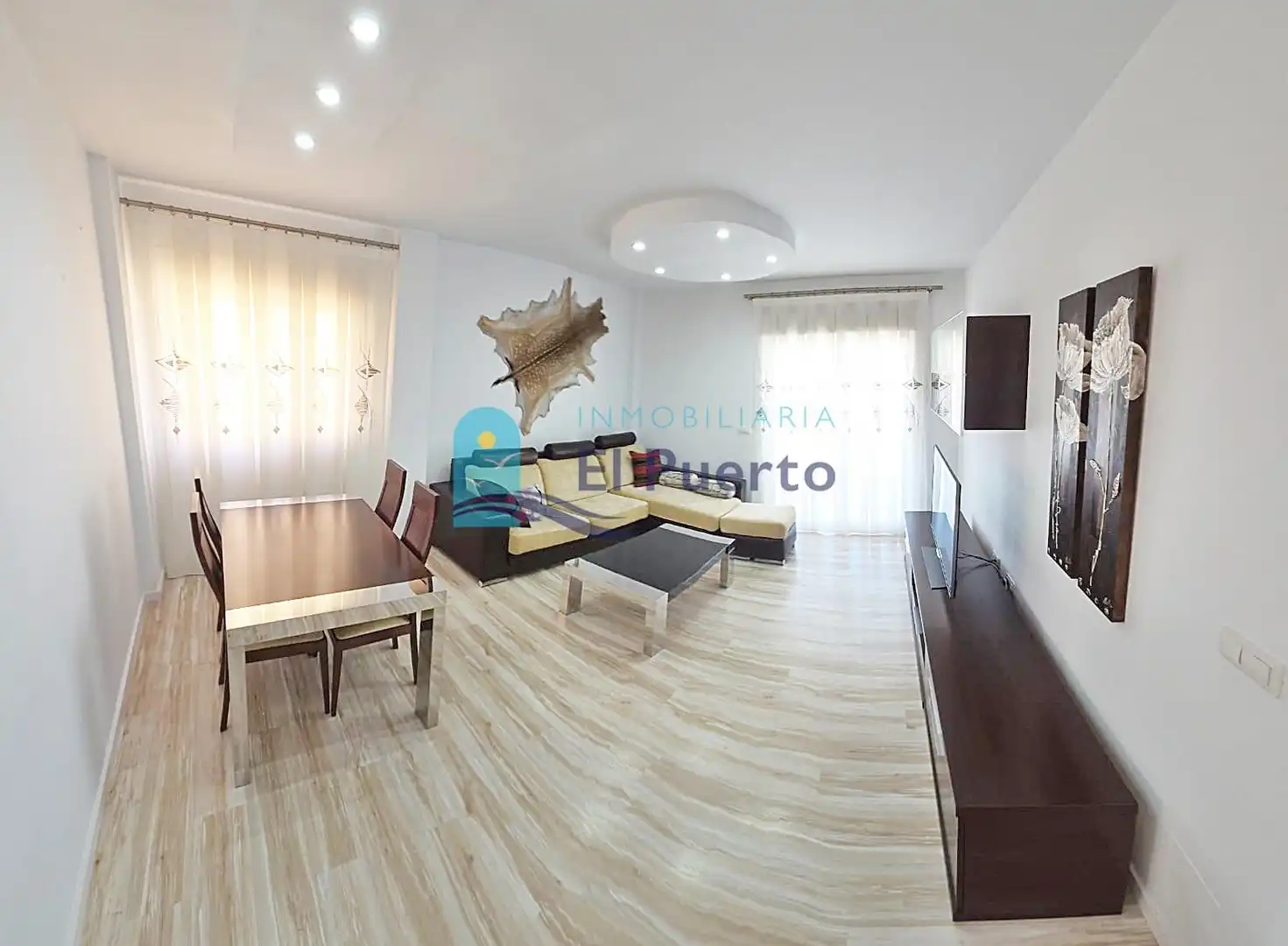 Sala de estar de Piso en venta en Mazarrón con Aire acondicionado, Terraza y Trastero