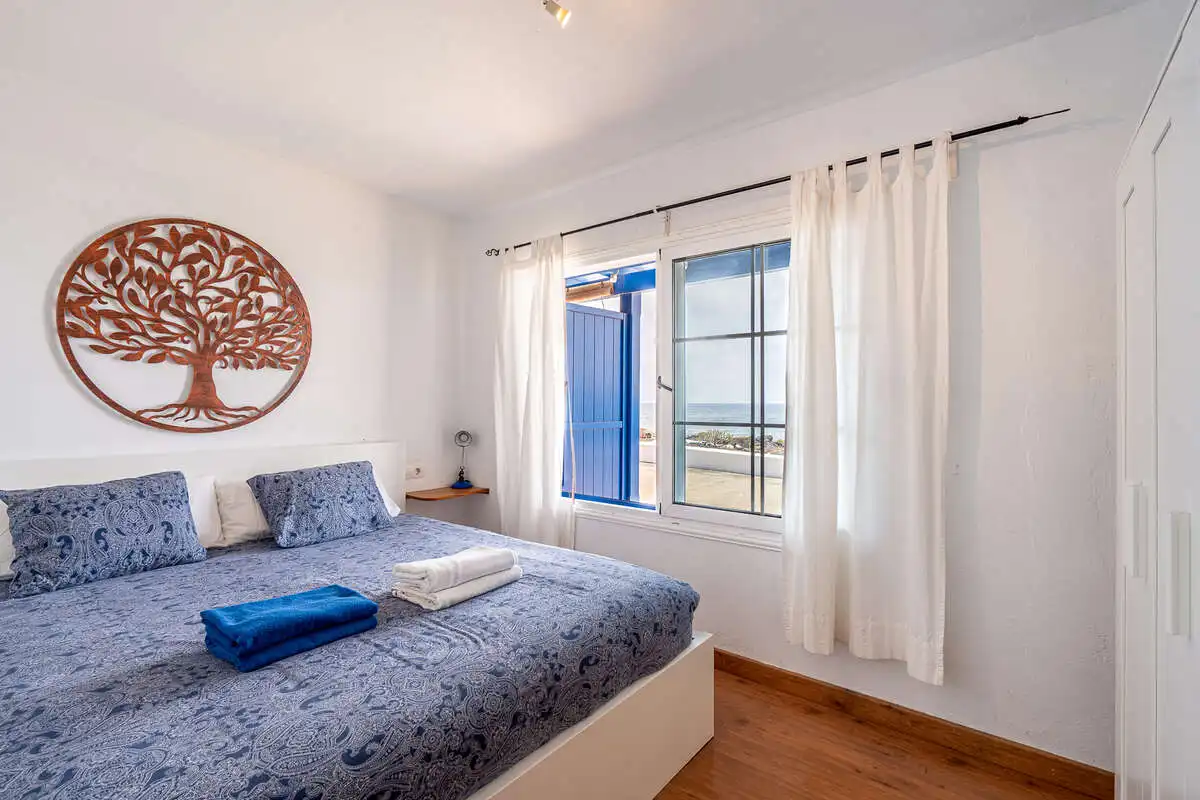 Schlafzimmer von Wohnungen zum Verkauf in Haría mit Terrasse und Möbliert