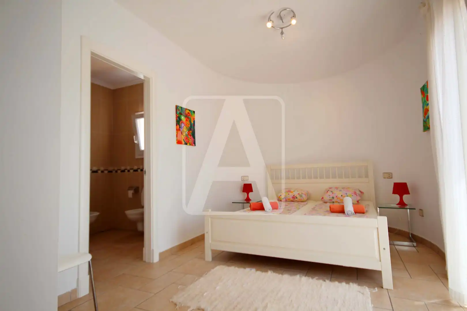 Bedroom of Houses for sale in Jávea / Xàbia  with Air Conditioner, Heating and Private garden