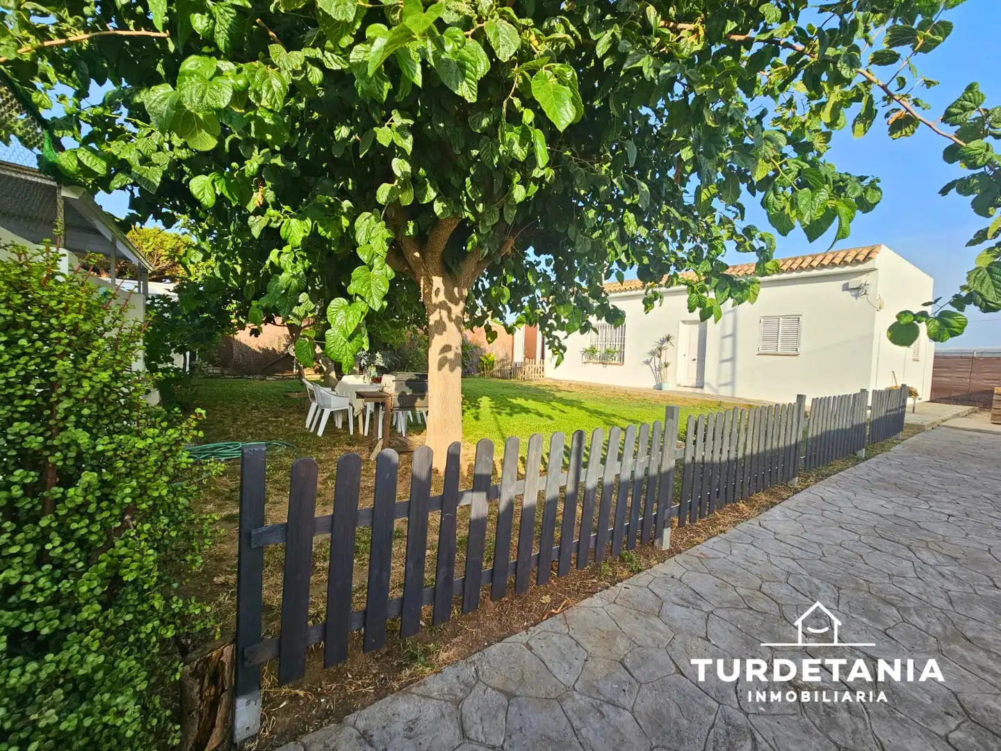Jardín de Casa o chalet de alquiler en Chipiona con Aire acondicionado, Jardín privado y Amueblado