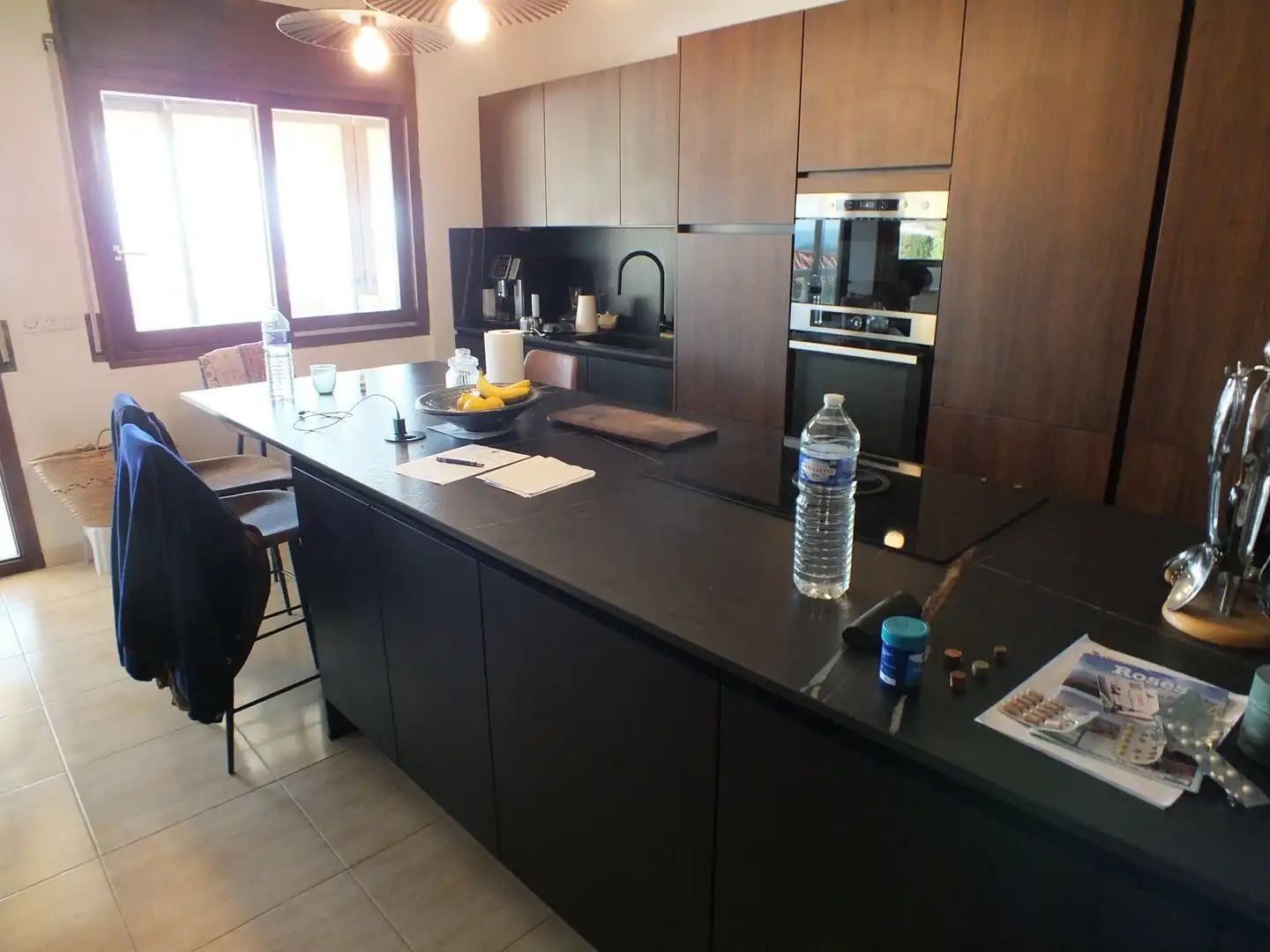 Kitchen of Houses for sale in Roses  with Air Conditioner, Heating and Private garden