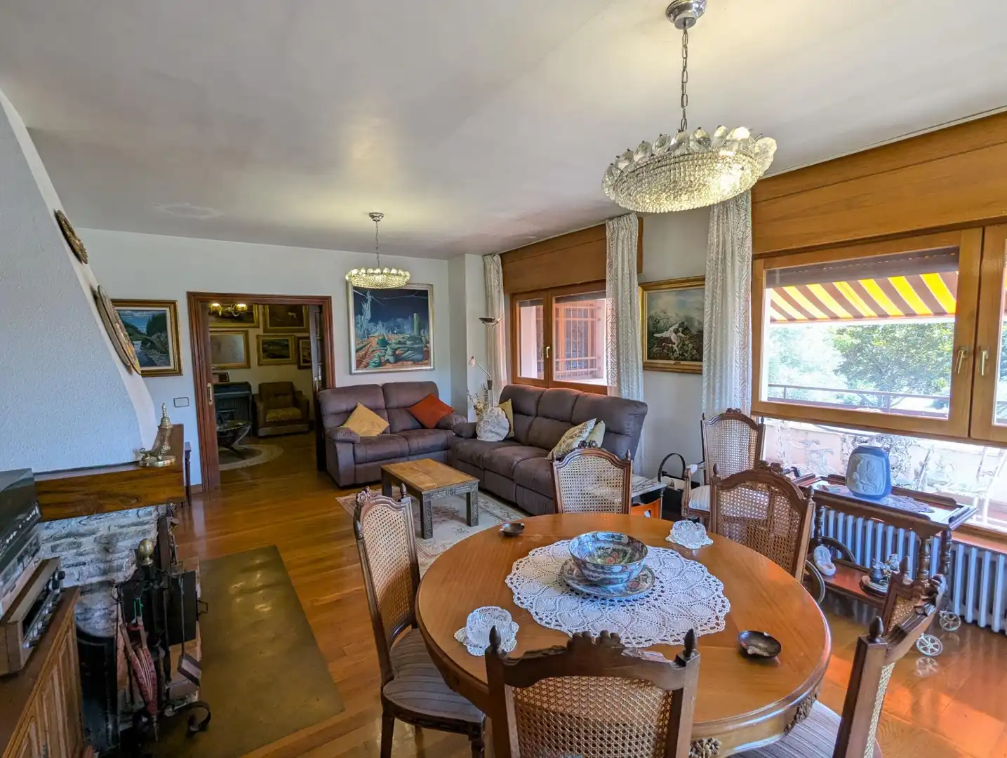 Sala de estar de Casa o chalet en venta en Estella / Lizarra con Aire acondicionado, Terraza y Trastero
