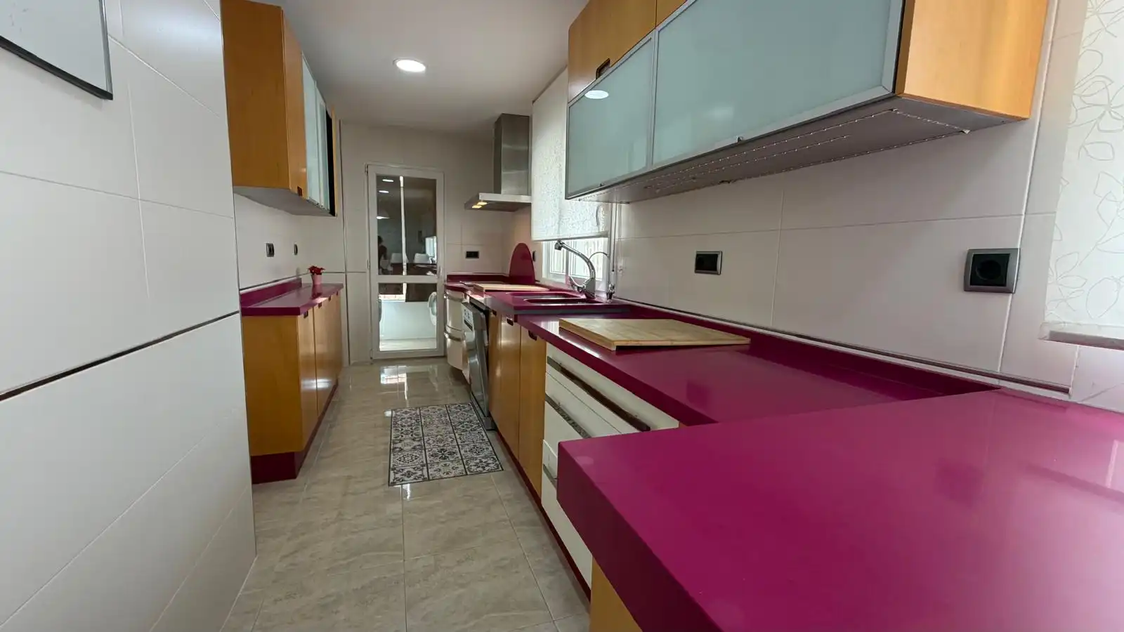 Cocina de Piso de alquiler en Cartagena con Aire acondicionado, Calefacción y Parquet