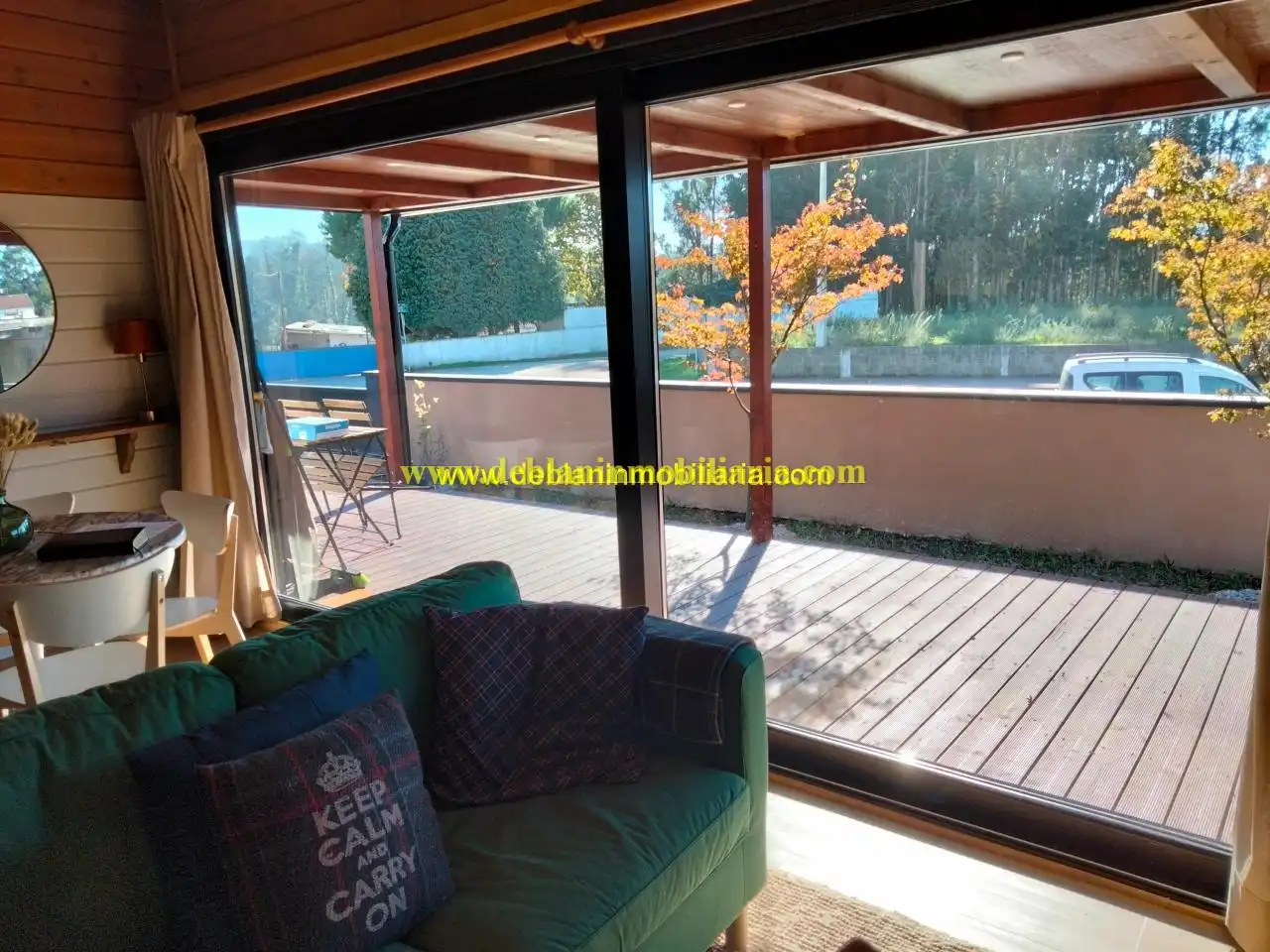 Garden of Houses for rent in Tui  with Heating, Private garden and Furnished
